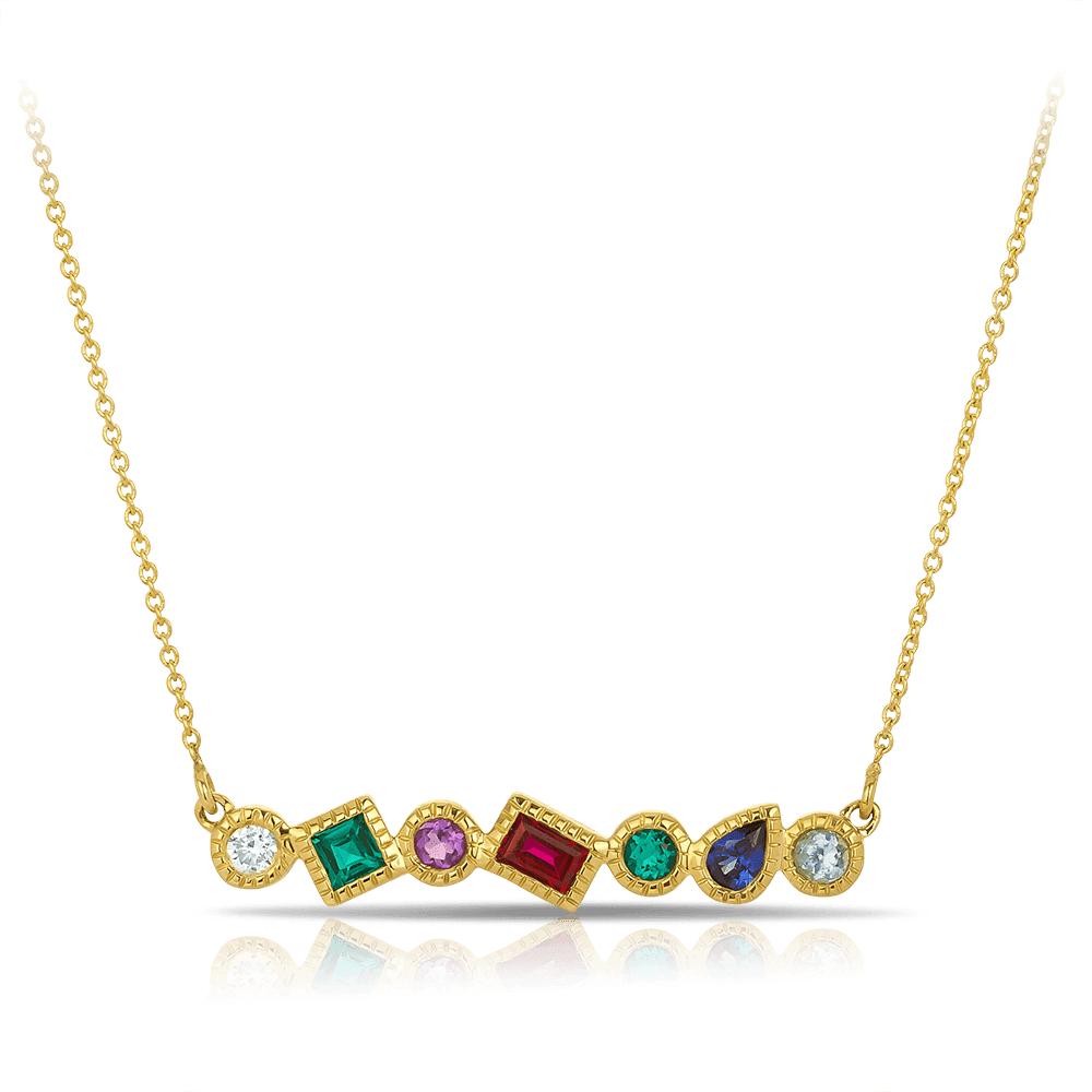 Created D.E.A.R.E.S.T Necklace in 9ct Yellow Gold - Wallace Bishop