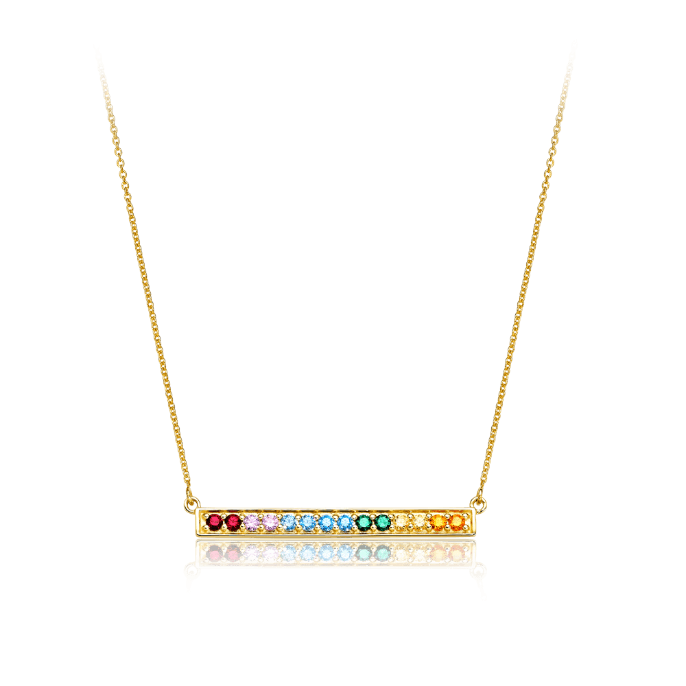 Swarovski online rainbow necklace