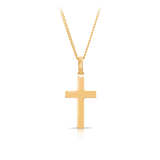 Cross Pendant in 9ct Yellow Gold - Wallace Bishop