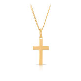 Cross Pendant in 9ct Yellow Gold - Wallace Bishop