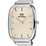 Daniel Wellington Marlon Wire Linen Silver Watch