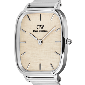 Daniel Wellington Marlon Wire Linen Silver Watch