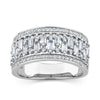 Cubic Zirconia Ring in Sterling Silver - Wallace Bishop