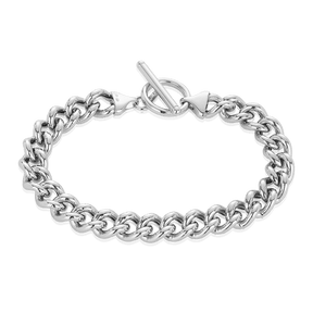 Curb Chain Bracelet in Sterling Silver - Wallace Bishop