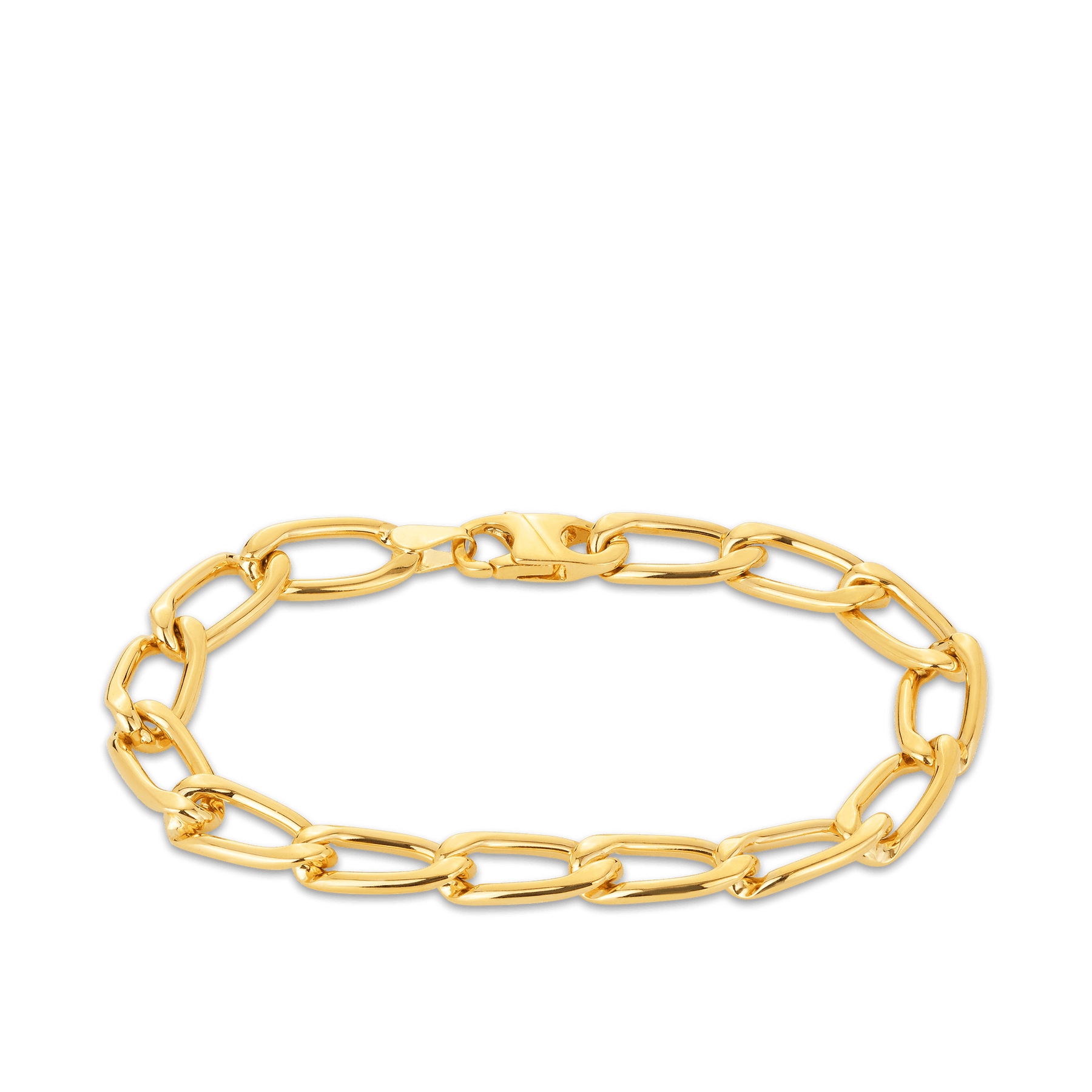Curb Link Bracelet in 9ct Yellow Gold