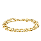 Curb Link Bracelet in 9ct Yellow Gold - Wallace Bishop