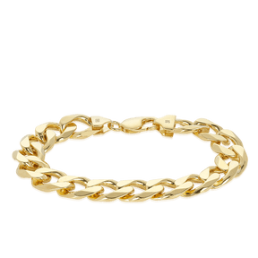 Curb Link Bracelet in 9ct Yellow Gold - Wallace Bishop
