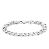 Curb Link Bracelet in Sterling Silver - Wallace Bishop