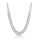 Curb Link Necklet made in Sterling Silver - Wallace Bishop