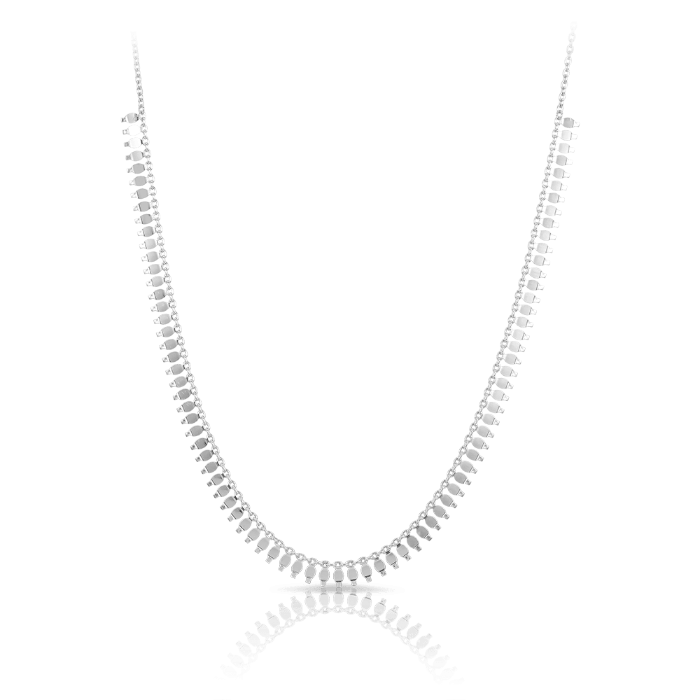 Delicate Charm Necklet made in Sterling Silver - Wallace Bishop