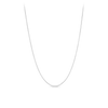 Diamond Cut Curb Link 40cm Chain in Sterling Silver - Wallace Bishop