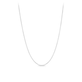 Diamond Cut Curb Link 40cm Chain in Sterling Silver - Wallace Bishop