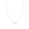 Diamond Cut Curb Link 45cm Chain in Sterling Silver - Wallace Bishop