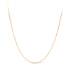 Diamond Cut Curb Link Chain in 9ct Yellow Gold - Wallace Bishop