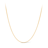 Diamond Cut Curb Link Chain in 9ct Yellow Gold - Wallace Bishop