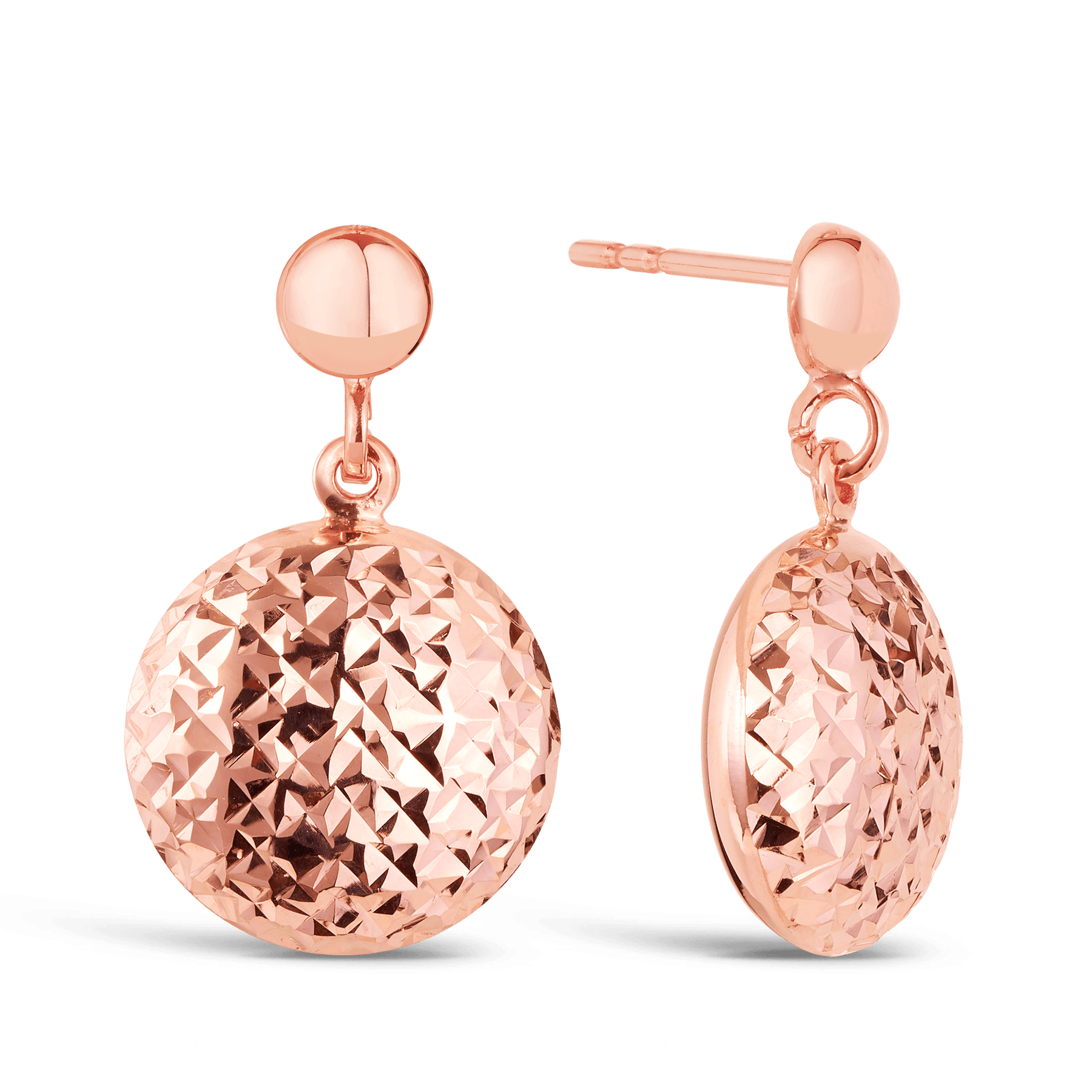 Rose gold 2025 earrings nz