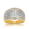 Diamond Dress Ring in 9ct Yellow Gold - Wallace Bishop