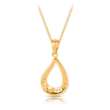 Diamond Set Pendant in 9ct Yellow Gold TGW 0.029ct - Wallace Bishop