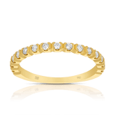 Diamond Wedding & Anniversary Band 18ct Yellow Gold - Wallace Bishop