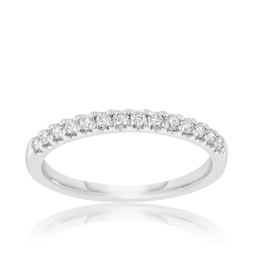 Diamond Wedding & Anniversary Band in 18ct White Gold - Wallace Bishop