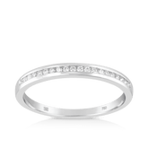 Diamond Wedding & Anniversary Band in 18ct White Gold - Wallace Bishop