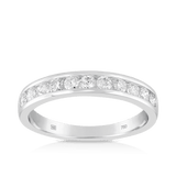 Diamond Wedding & Anniversary Band in 18ct White Gold - Wallace Bishop