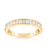 Diamond Wedding & Anniversary Band in 18ct Yellow Gold - Wallace Bishop