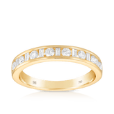 Diamond Wedding & Anniversary Band in 18ct Yellow Gold - Wallace Bishop