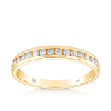 Diamond Wedding & Anniversary Band in 18ct Yellow Gold - Wallace Bishop