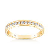 Diamond Wedding & Anniversary Band in 18ct Yellow Gold - Wallace Bishop