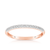 Diamond Wedding & Anniversary Band in 9ct Rose Gold - Wallace Bishop