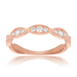 Diamond Wedding & Anniversary Band in 9ct Rose Gold - Wallace Bishop