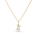 Diamond Zodiac Star Sign Pendant in 9ct Yellow Gold - Wallace Bishop
