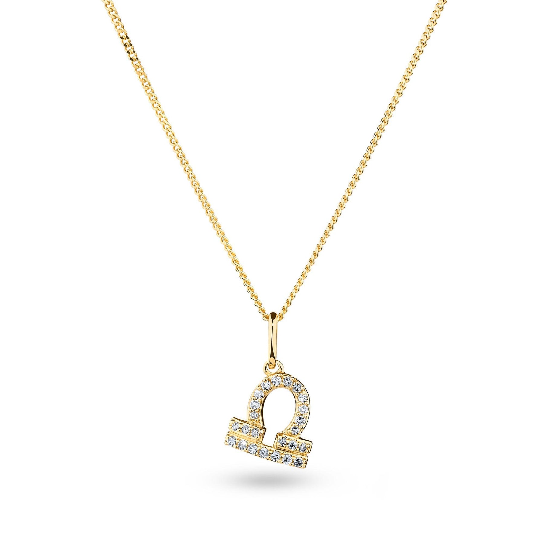 Diamond Zodiac Star Sign Pendant in 9ct Yellow Gold - Wallace Bishop