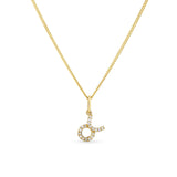Diamond Zodiac Star Sign Pendant in 9ct Yellow Gold - Wallace Bishop