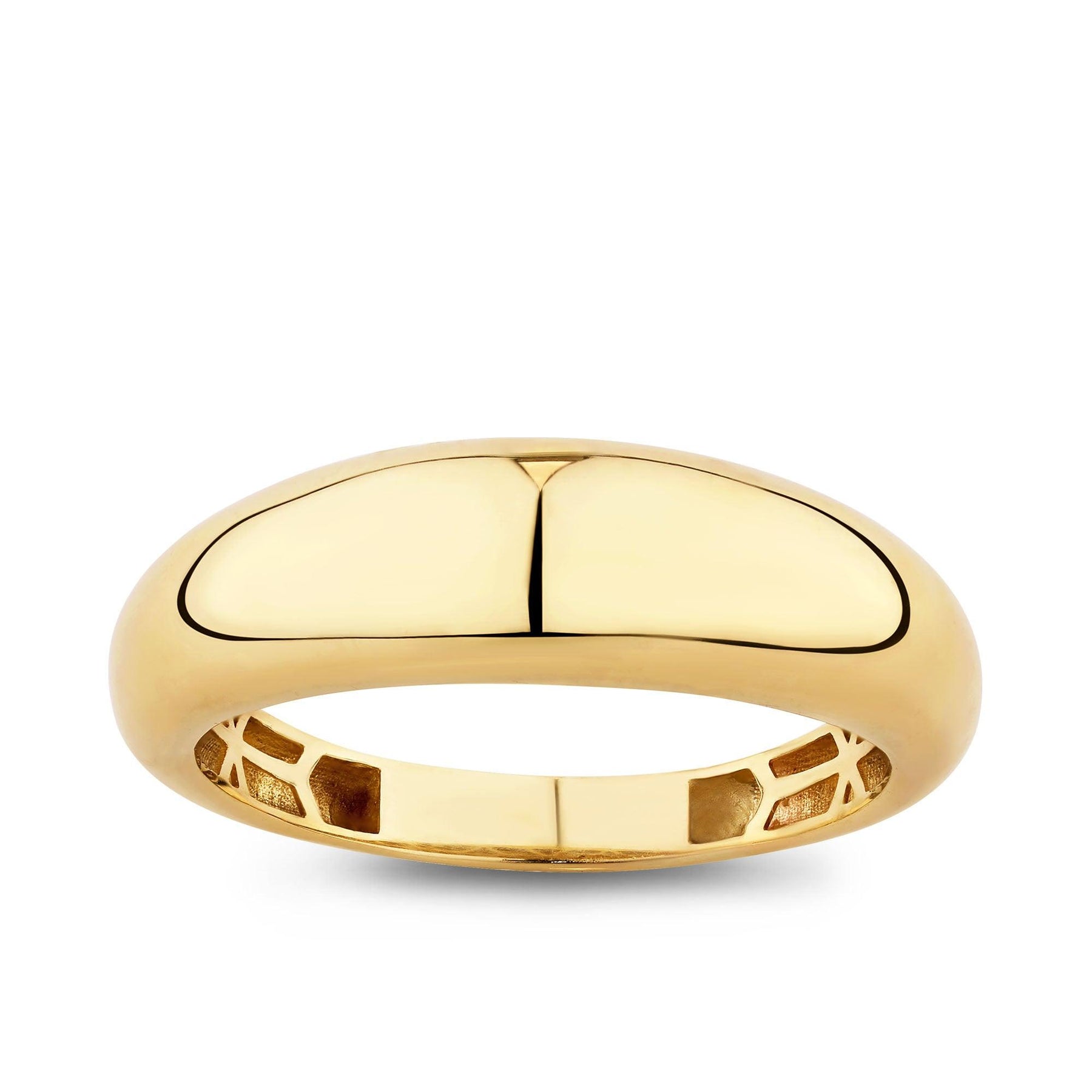 Dome Ring in 9ct Yellow Gold - Wallace Bishop