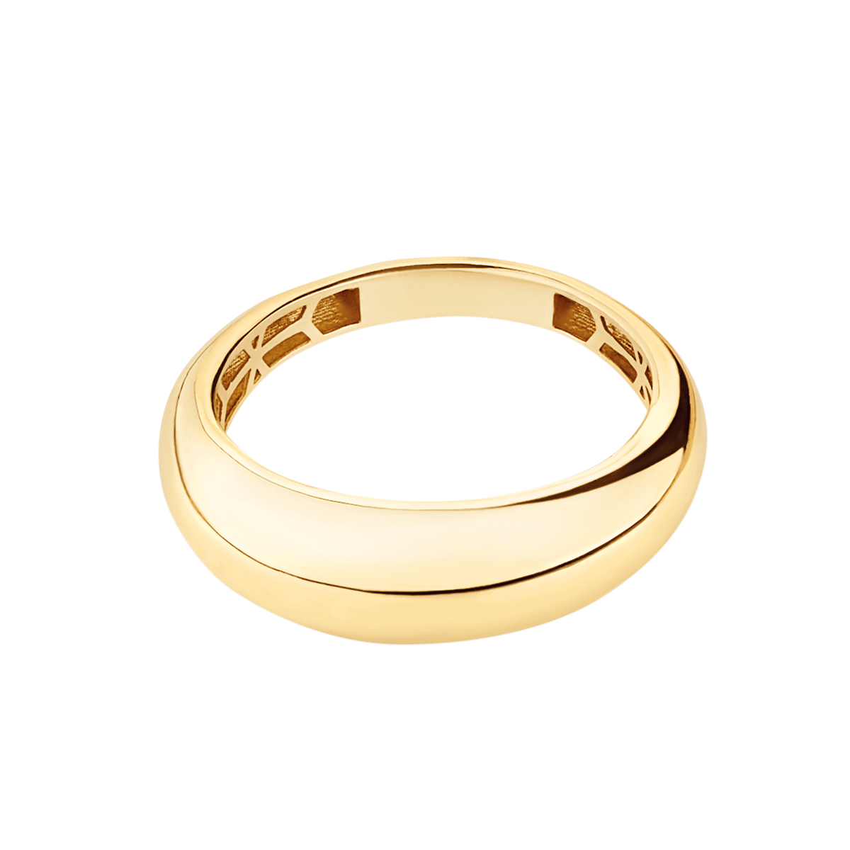 Dome Ring in 9ct Yellow Gold - Wallace Bishop