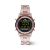 Daniel Wellington Retro Digital Dark Pink Watch