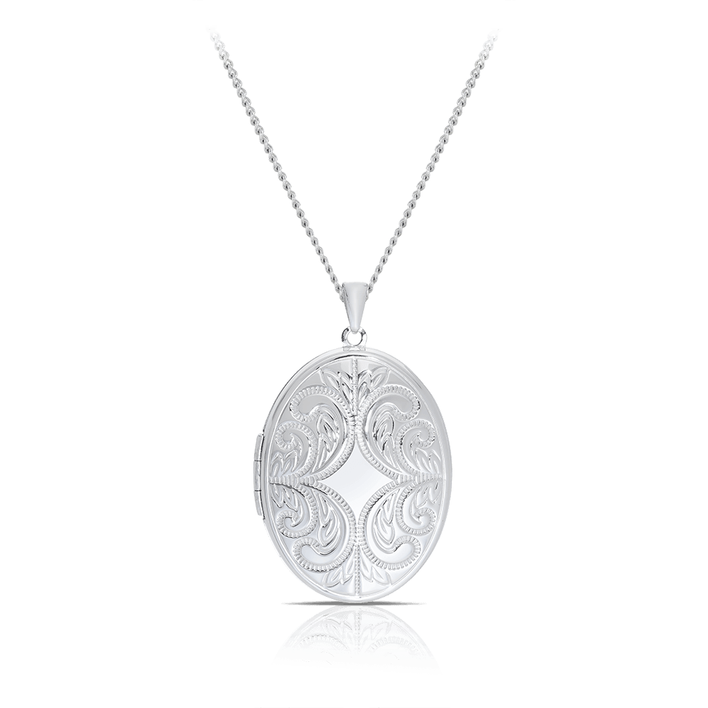 Locket online design silver