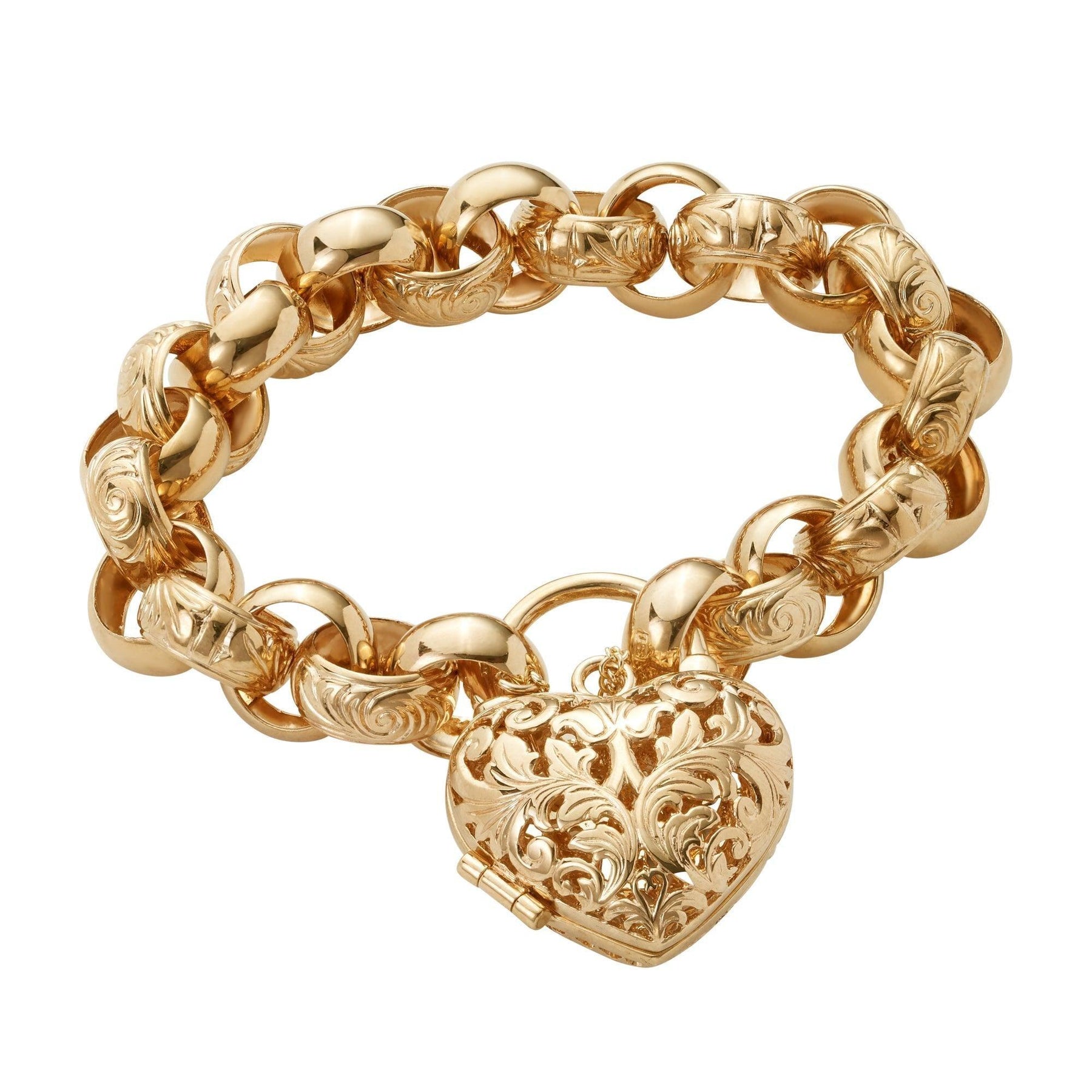 Gold padlock deals bracelet