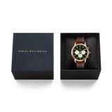 Daniel Wellington Iconic ChronographSt Mawes Emerald Panda Gold