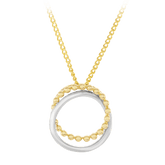 Eternal® Necklace in 9ct Yellow Gold and Sterling Silver - Wallace Bishop