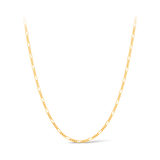 Figaro Link Chain in 9ct Yellow Gold - Wallace Bishop