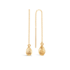 Filigree Drop Earrings in 9ct Yellow Gold - Wallace Bishop