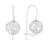 Filigree Euro Ball Earrings in Sterling Silver - Wallace Bishop