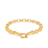 Filigree Oval Belcher in 9ct Yellow Gold - Wallace Bishop