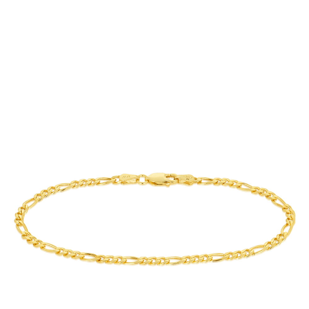 Fine Link Bracelet in 9ct Yellow Gold - Wallace Bishop