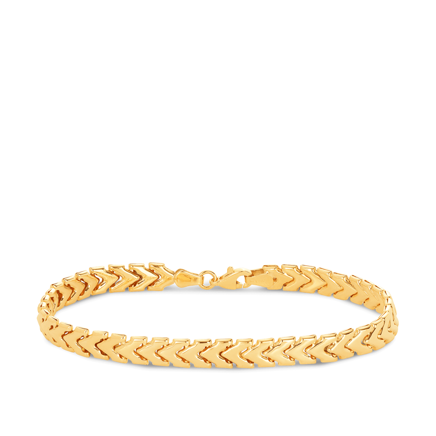 Foxtail Bracelet in 9ct Yellow Gold - Wallace Bishop
