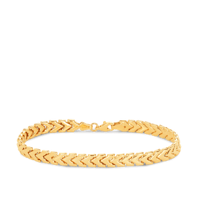 Foxtail Bracelet in 9ct Yellow Gold - Wallace Bishop