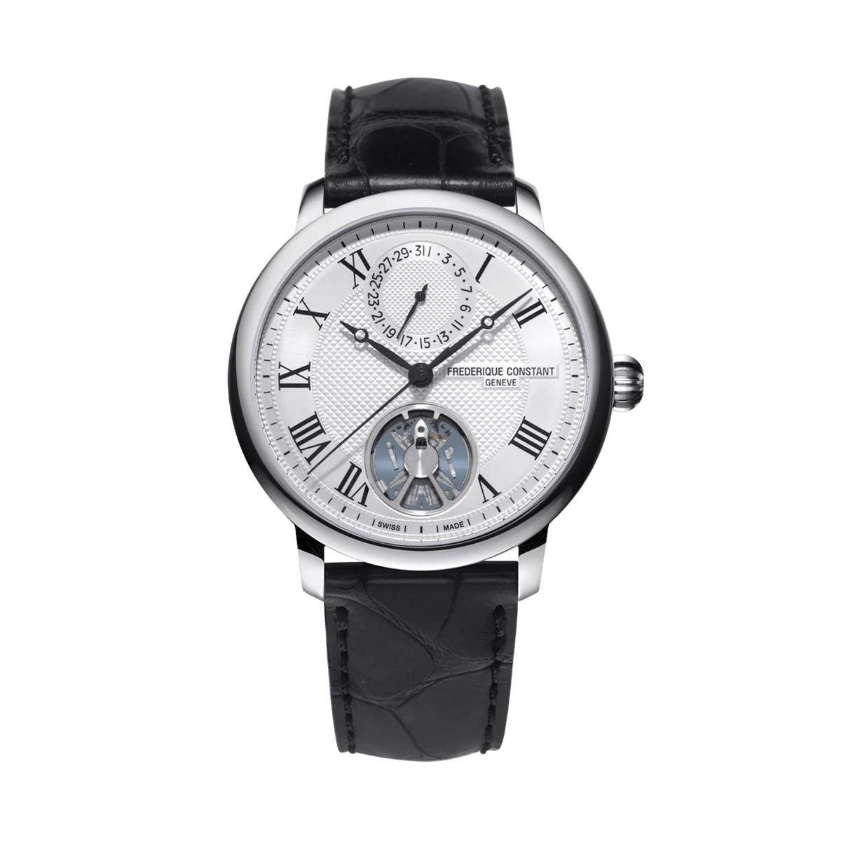 Frederique Constant Men's 40mm Stainless Steel Automatic Watch FC-810MC3S6 - Wallace Bishop